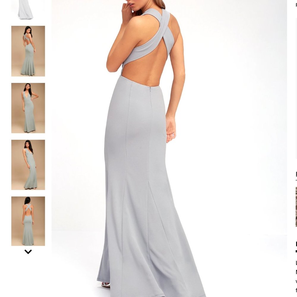 NWT Lulu’s long formal dress